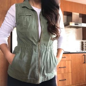 Merona Green Vest